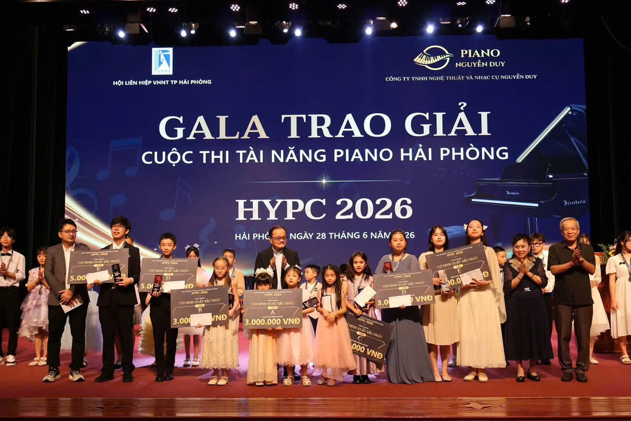 Phòng An ninh chính trị nội bộ đảm bảo an ninh an toàn Gala Trao giải Cuộc thi tài năng Piano Hải Phòng 2026.